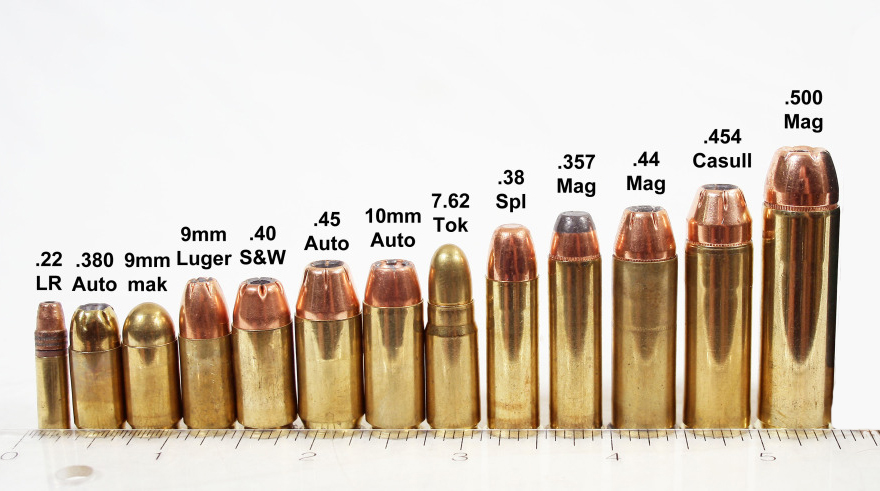 Even just .50 cal rounds are varied. 