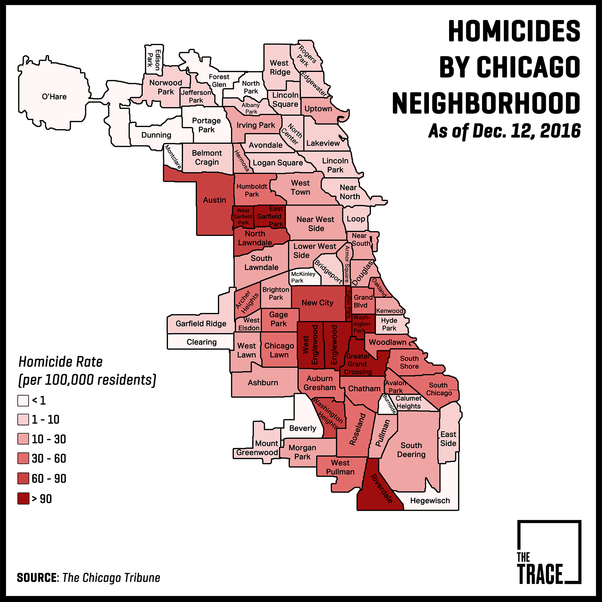 Image result for murder rate by neighborhood chicago