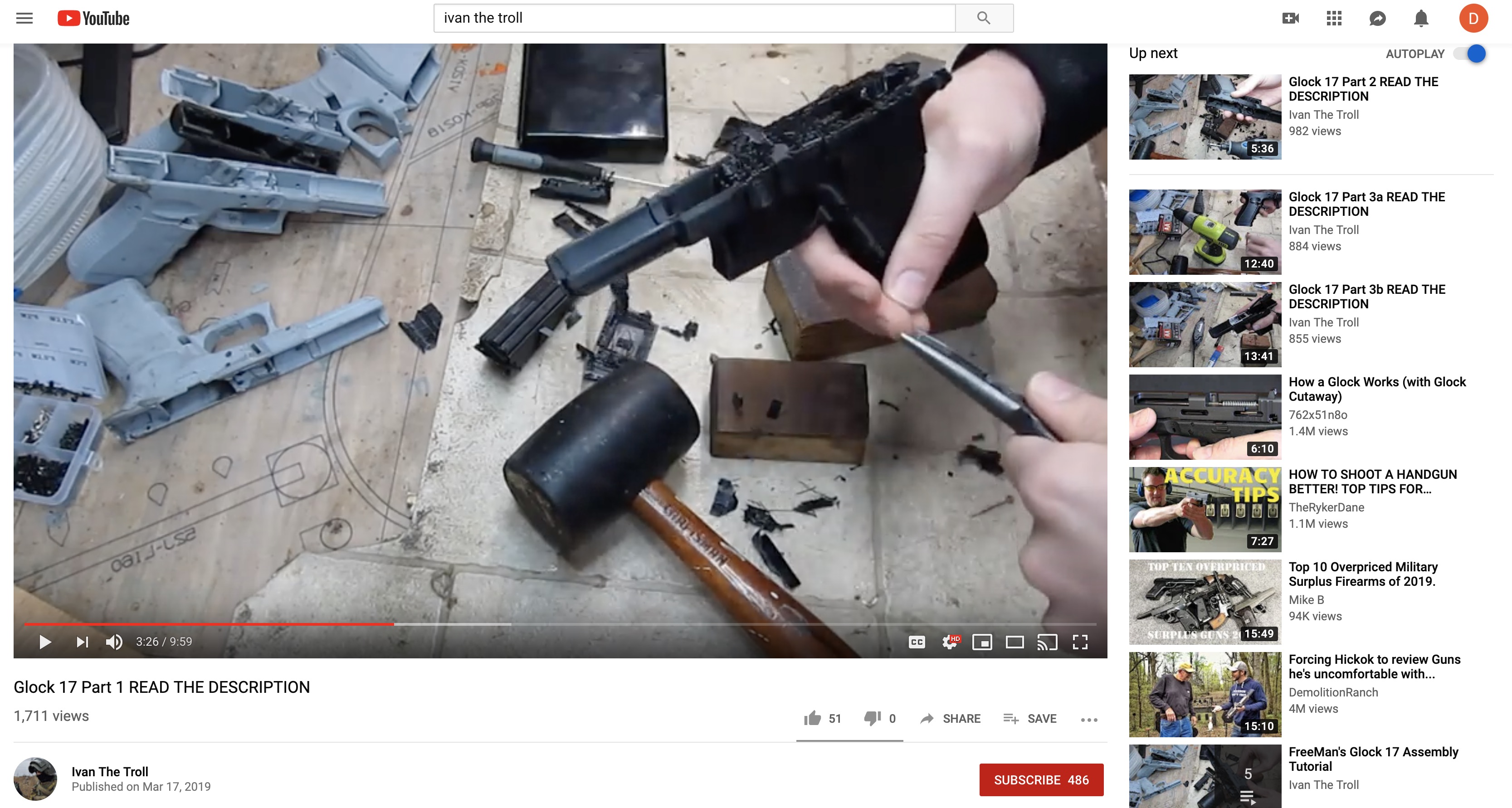 Delightful: Plans for 3D-Printed Guns Are Still Accessible on Twitter and YouTube Ivan-the-troll-1