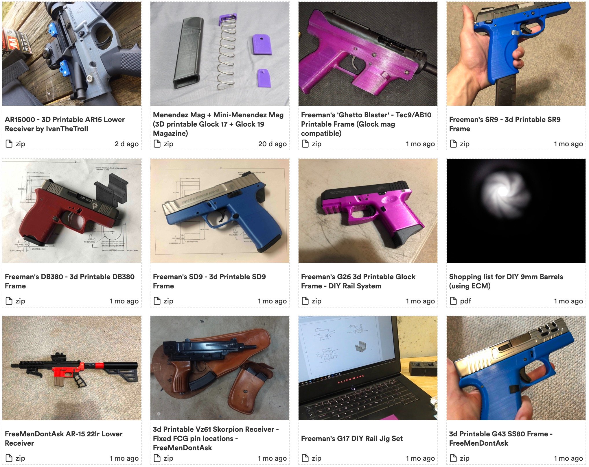 forfølgelse Pidgin indlogering As Social Networks Crack Down, 3D-Printed Gun Community Moves to New  Platforms